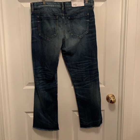 NWT Banana Republic cropped flare jeans - Picture 5 of 5